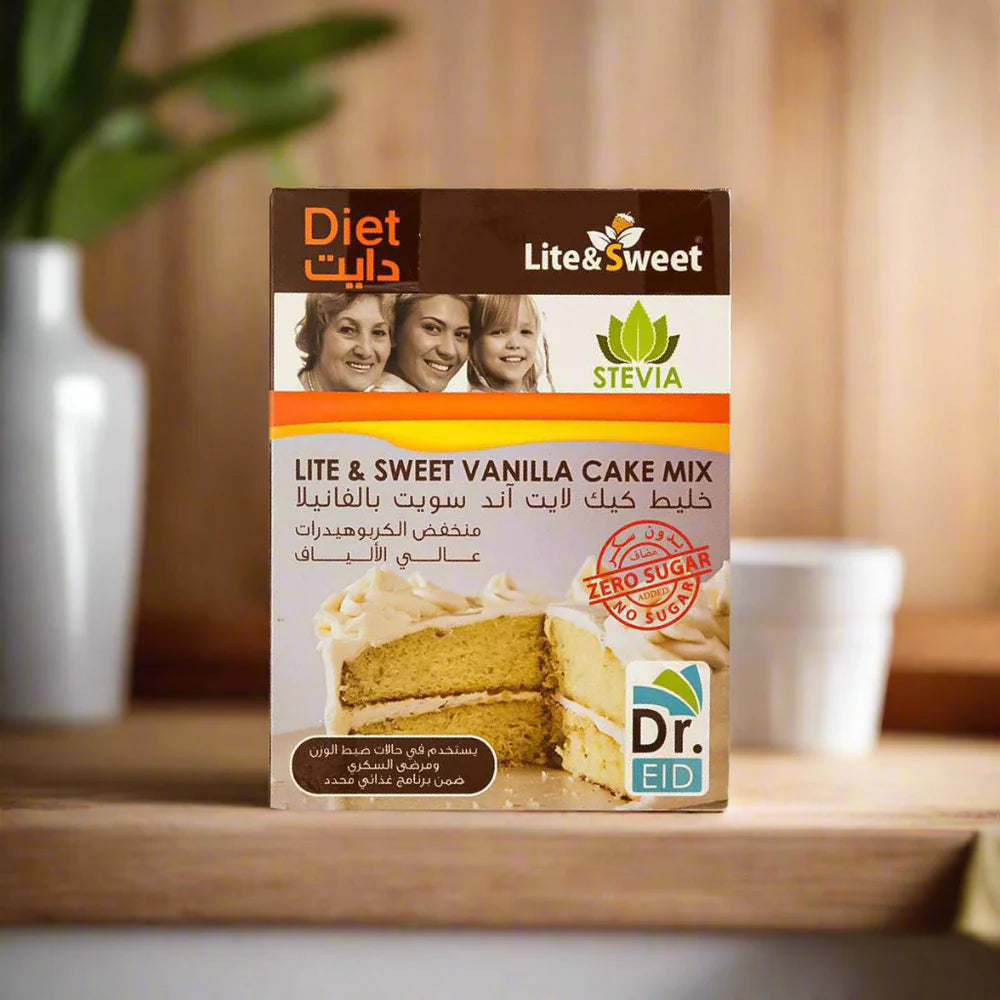Lite and Sweet Vanilla Cake Mix